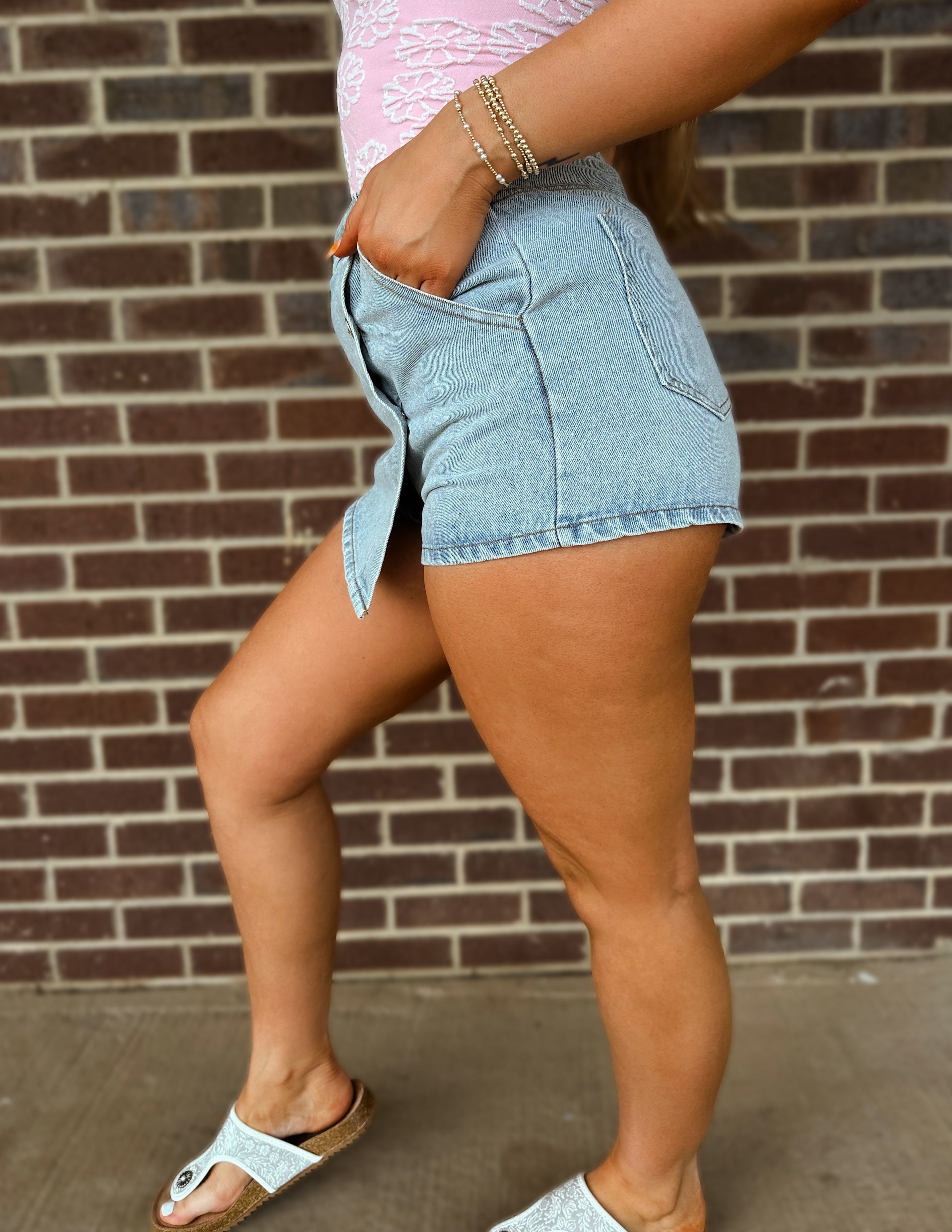 The Shirley Denim Skort