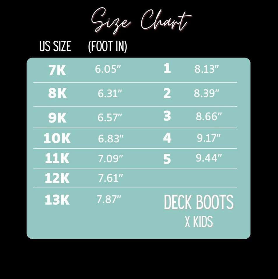 Deck Boots Kids PREORDER