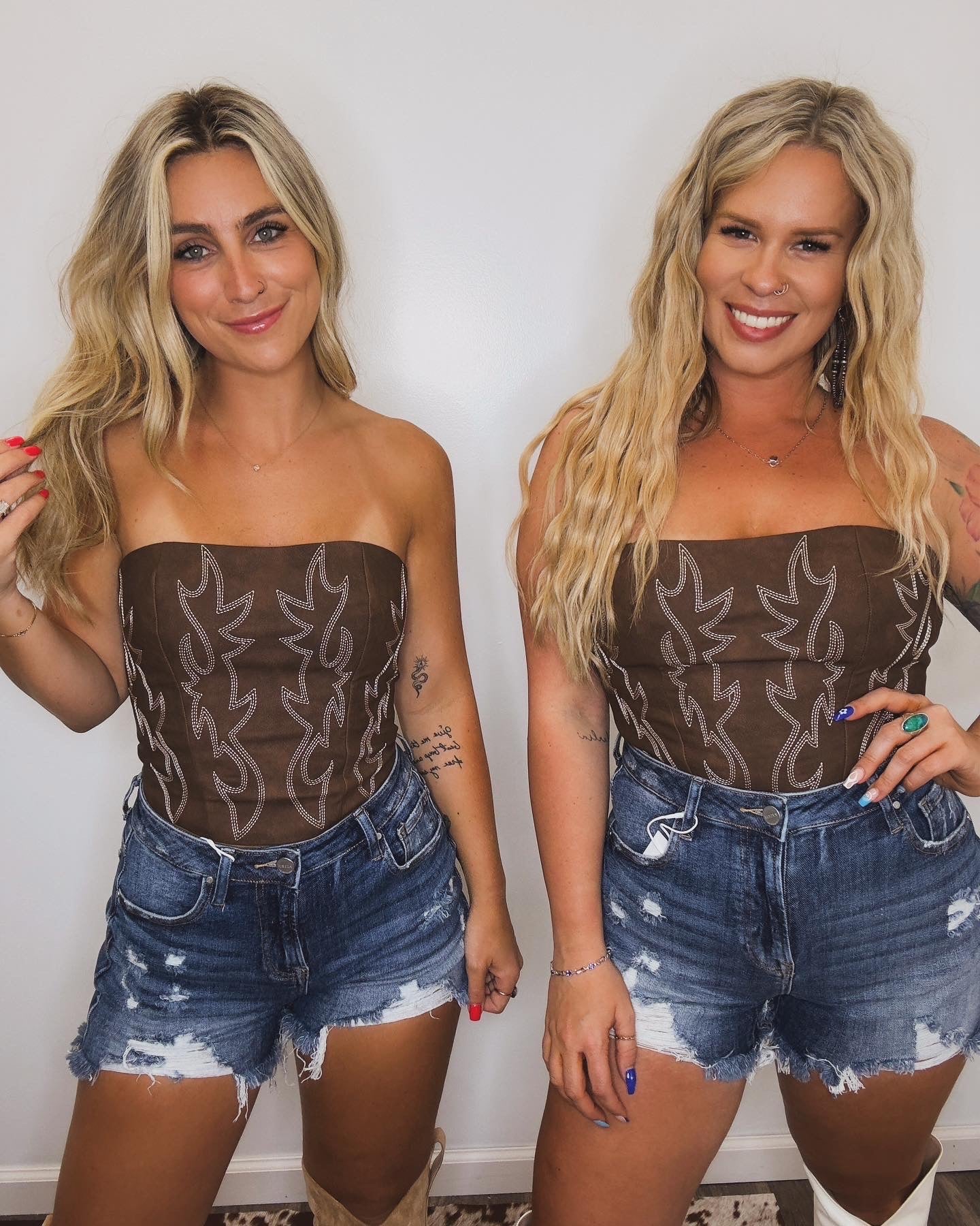 Wild for you corset top