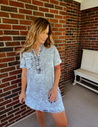 Outwest Acid wash dress