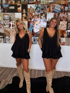 Little Black Romper