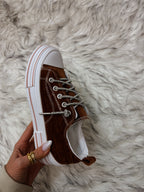 The Lettie Velvet Sneakers
