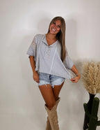 The Hilton Top- Grey