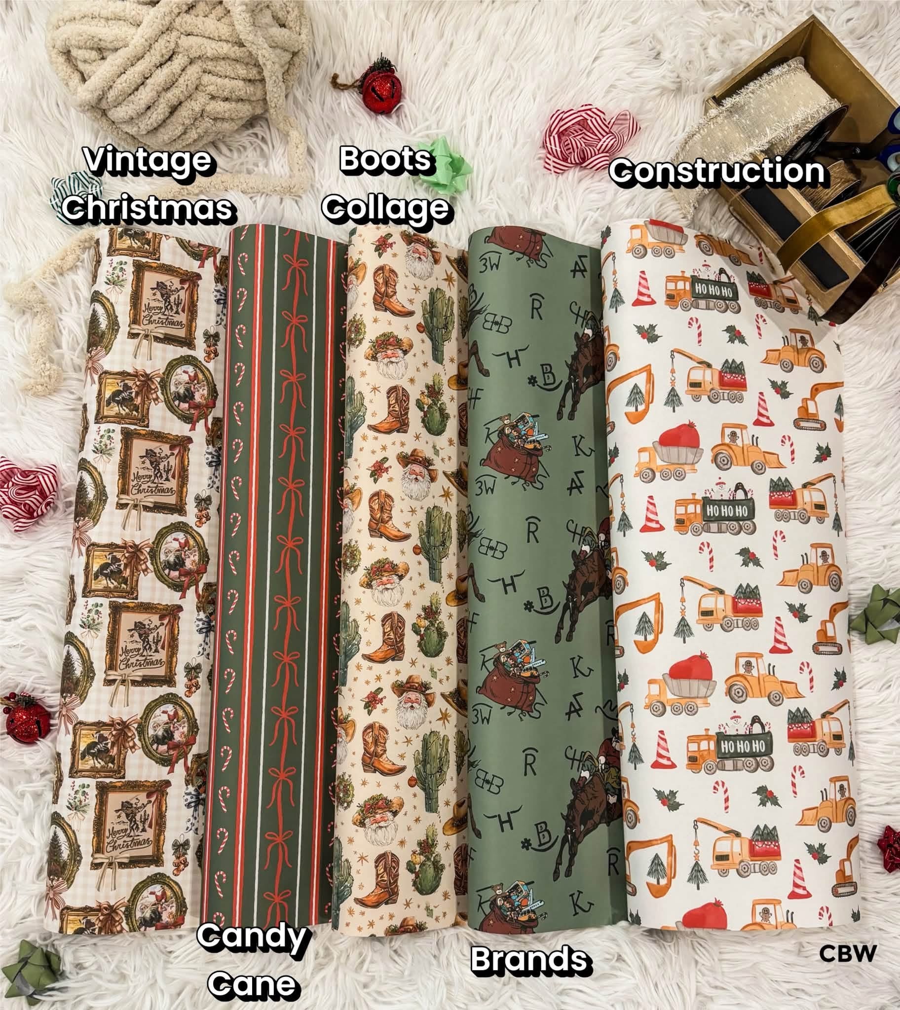 PREORDER CHRISTMAS WRAPPING PAPER