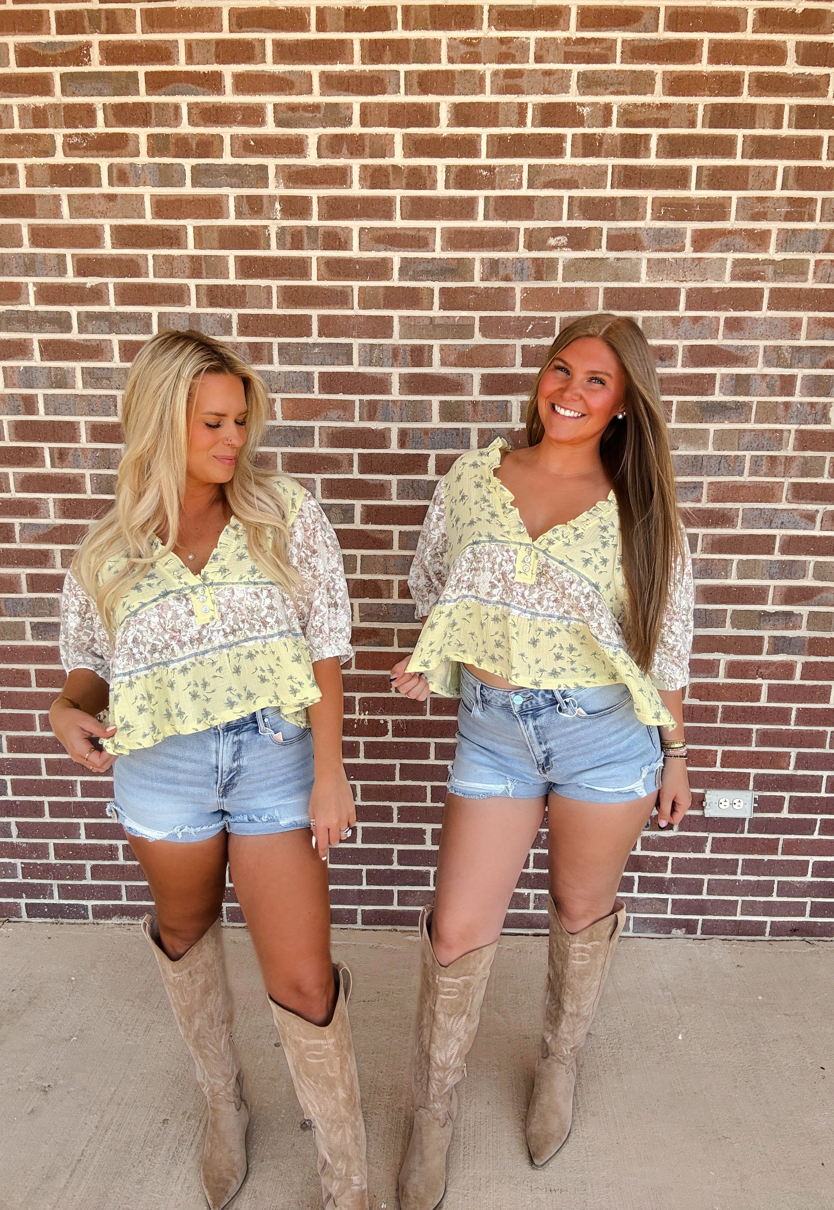 The Ditsy Floral Top