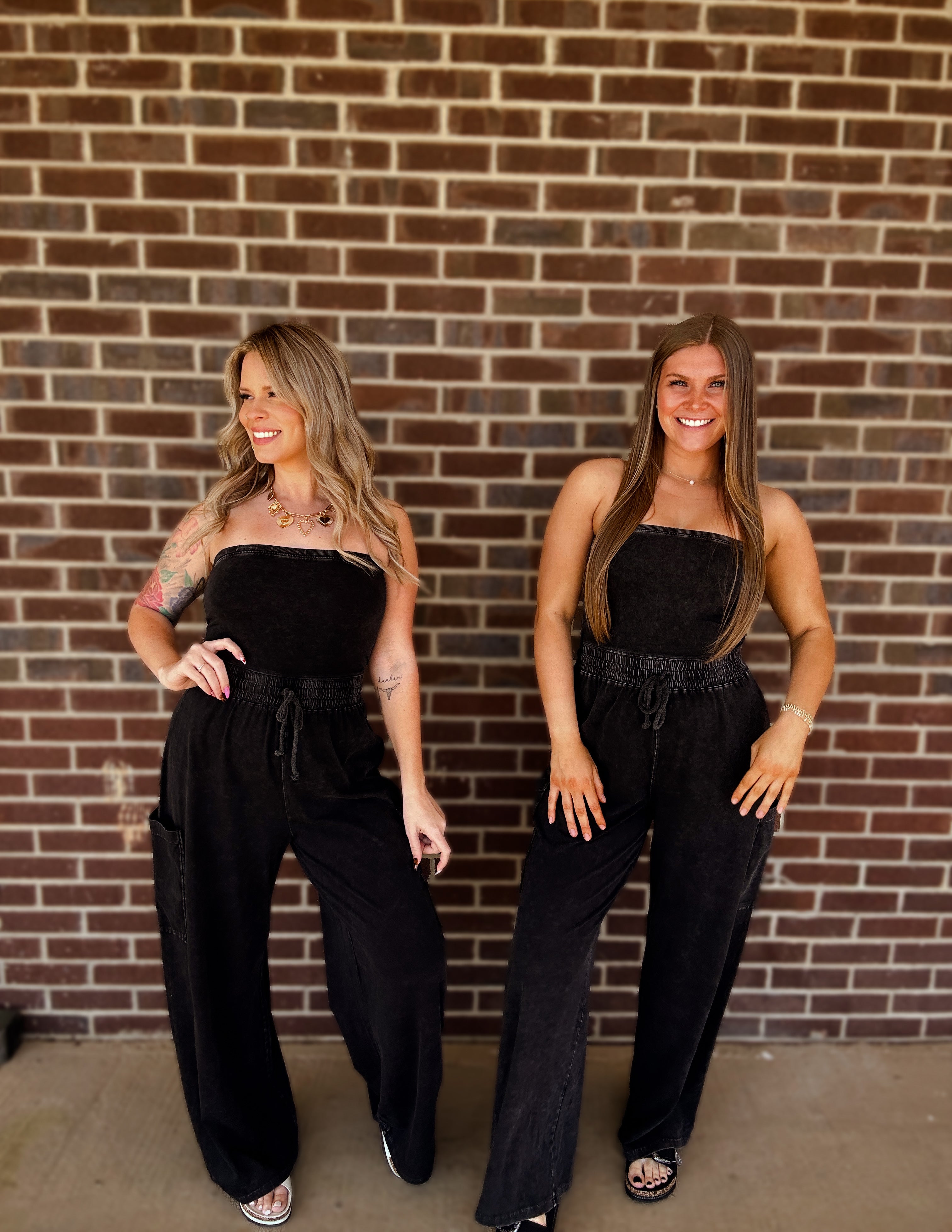 Forevermore Jumpsuit- Black