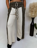 The Colt Leopard Wide Leg Pants