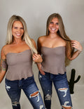 The Nola Ribbed Tube Top