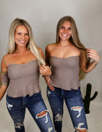 The Nola Ribbed Tube Top