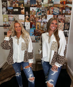 The Leopard Patchwork Pullover