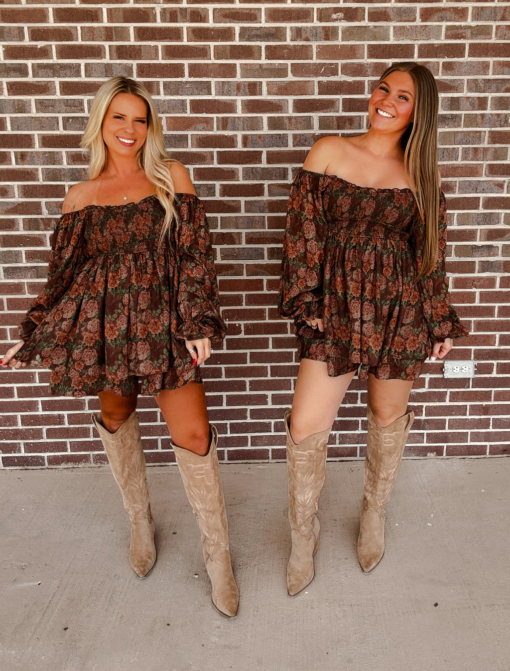 Eyes On Me Floral Romper