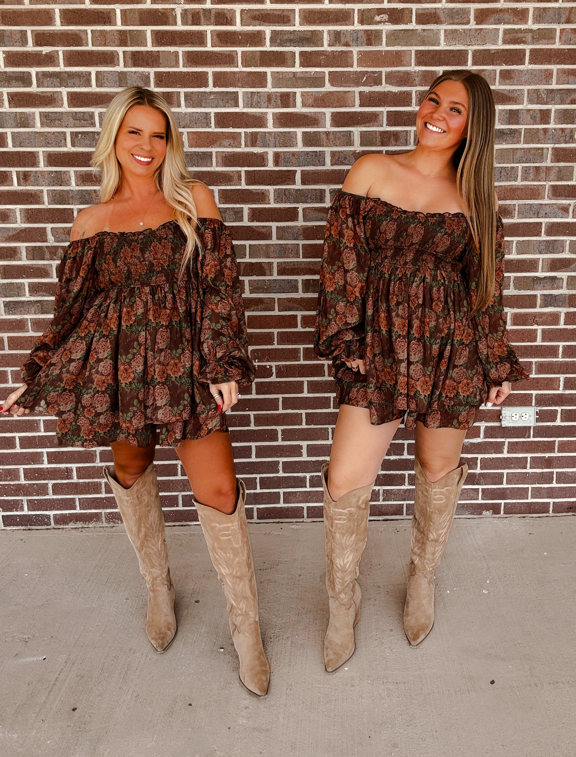 Eyes On Me Floral Romper