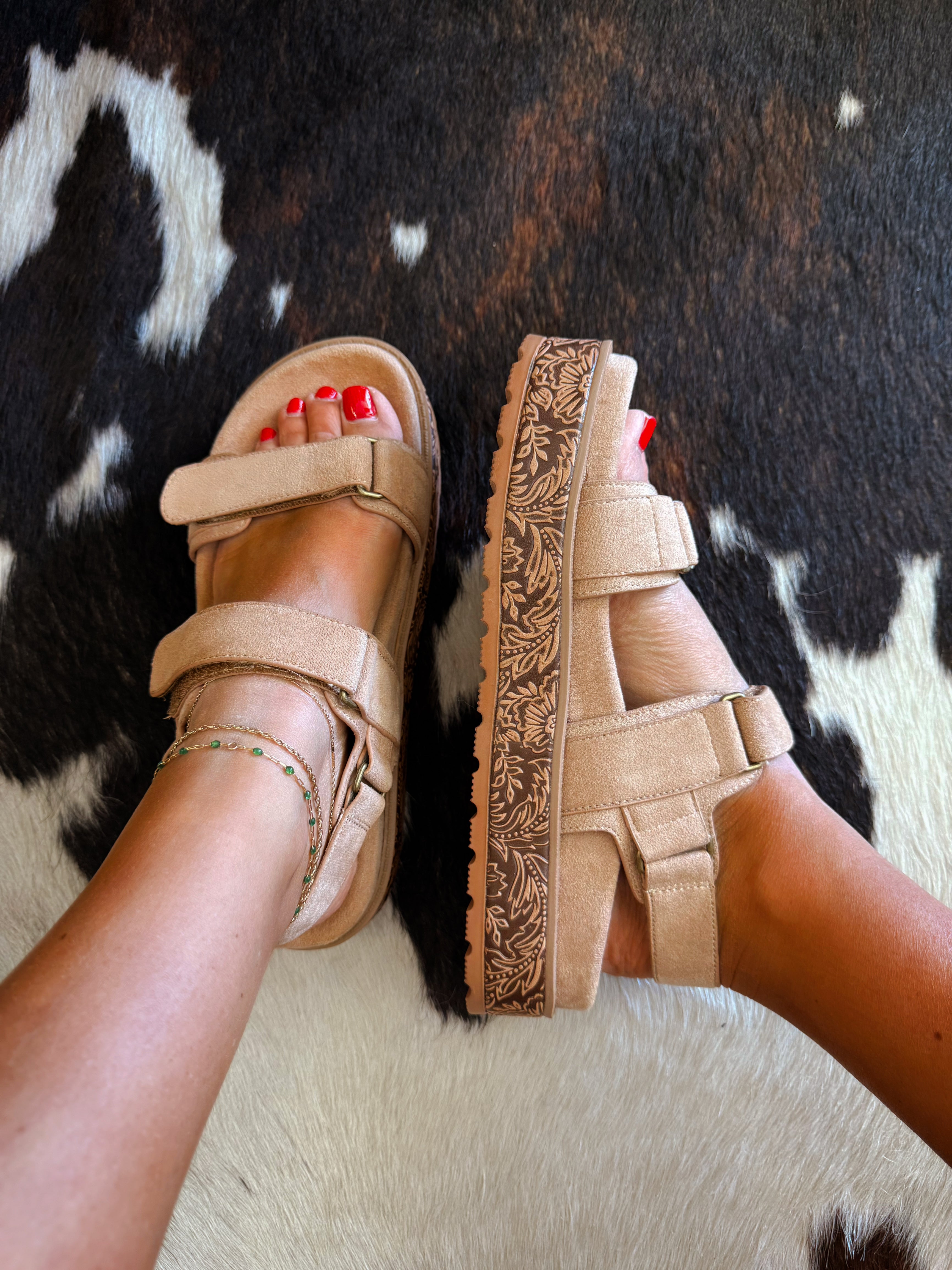 The Willow Platform Sandals