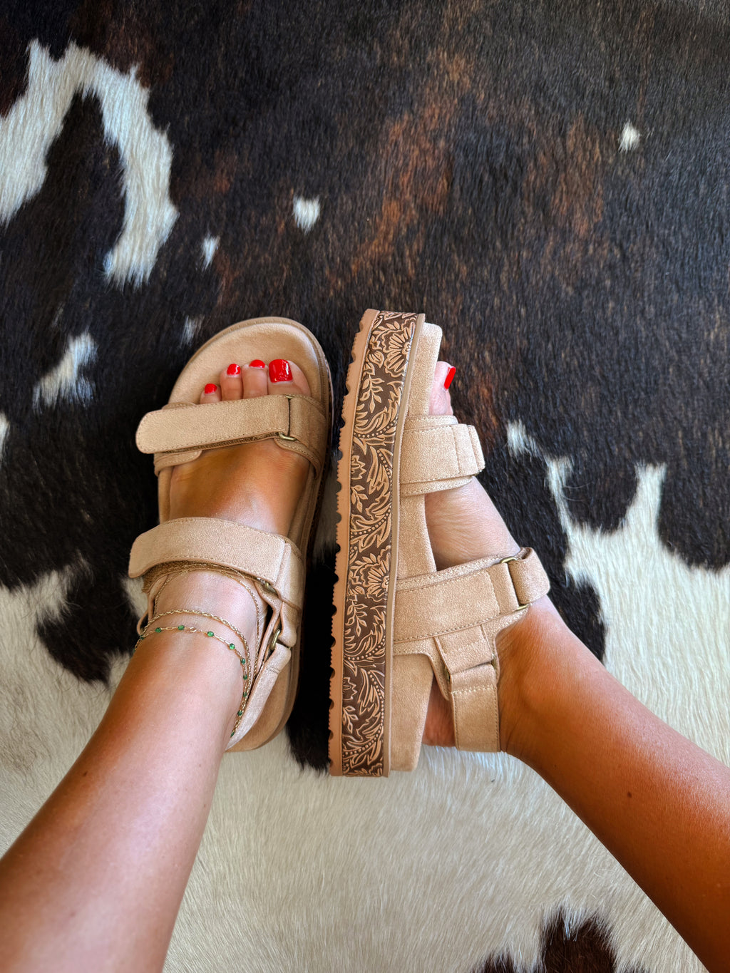 The Willow Platform Sandals