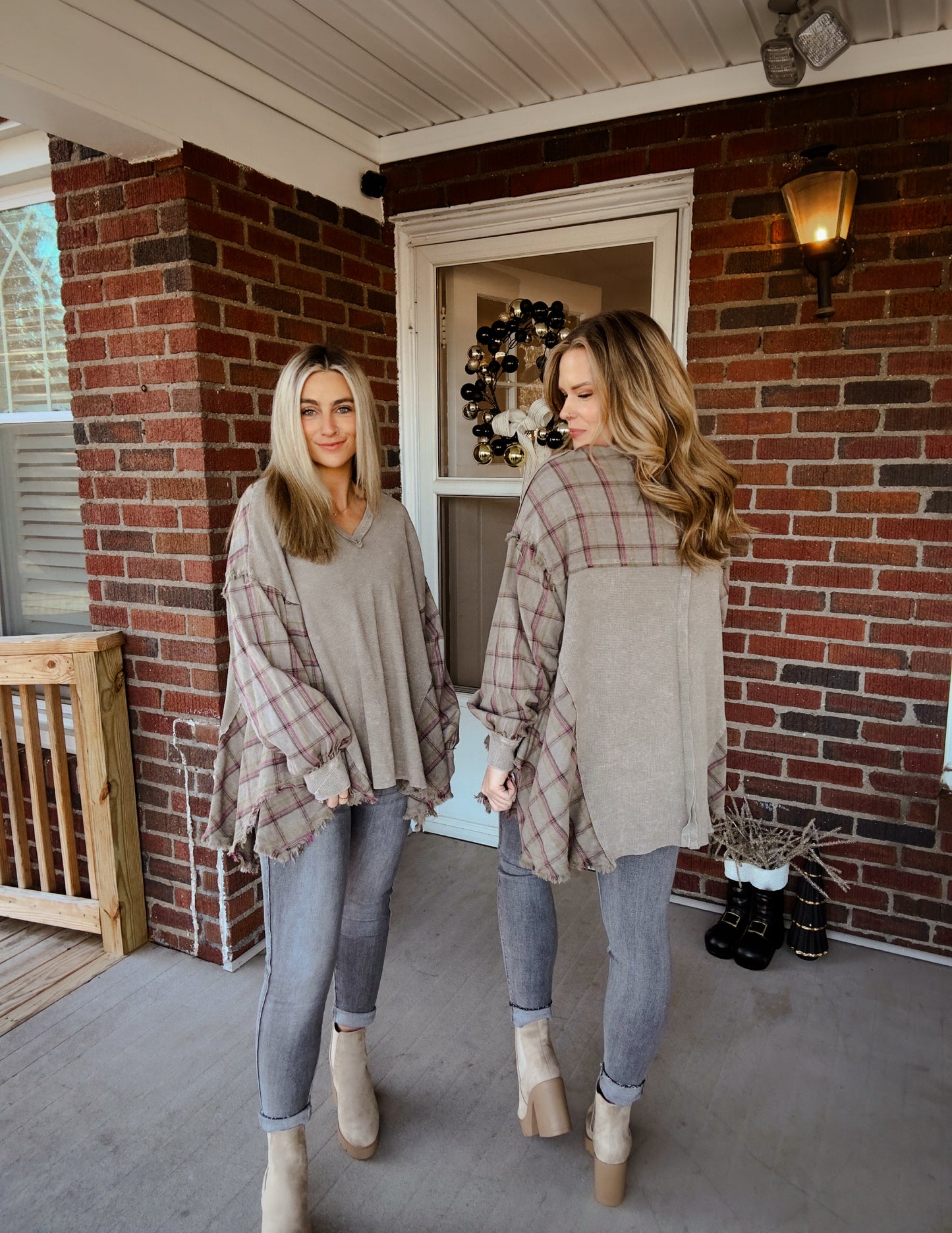 The Derby mineral wash pullover