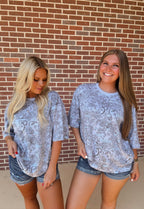 The Paisley Distressed Tee