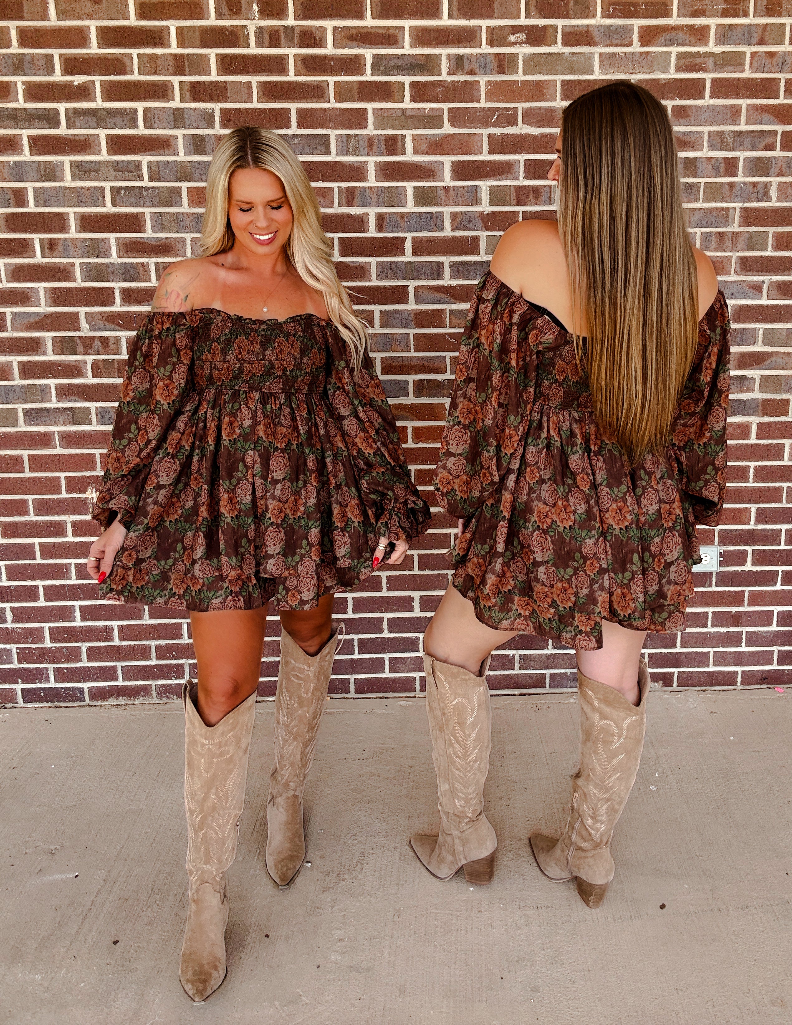 Eyes On Me Floral Romper