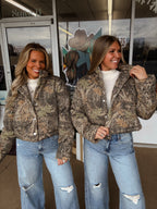 Woodland Camo Puffer Jacket
