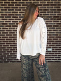 The Colter Eyelet Top