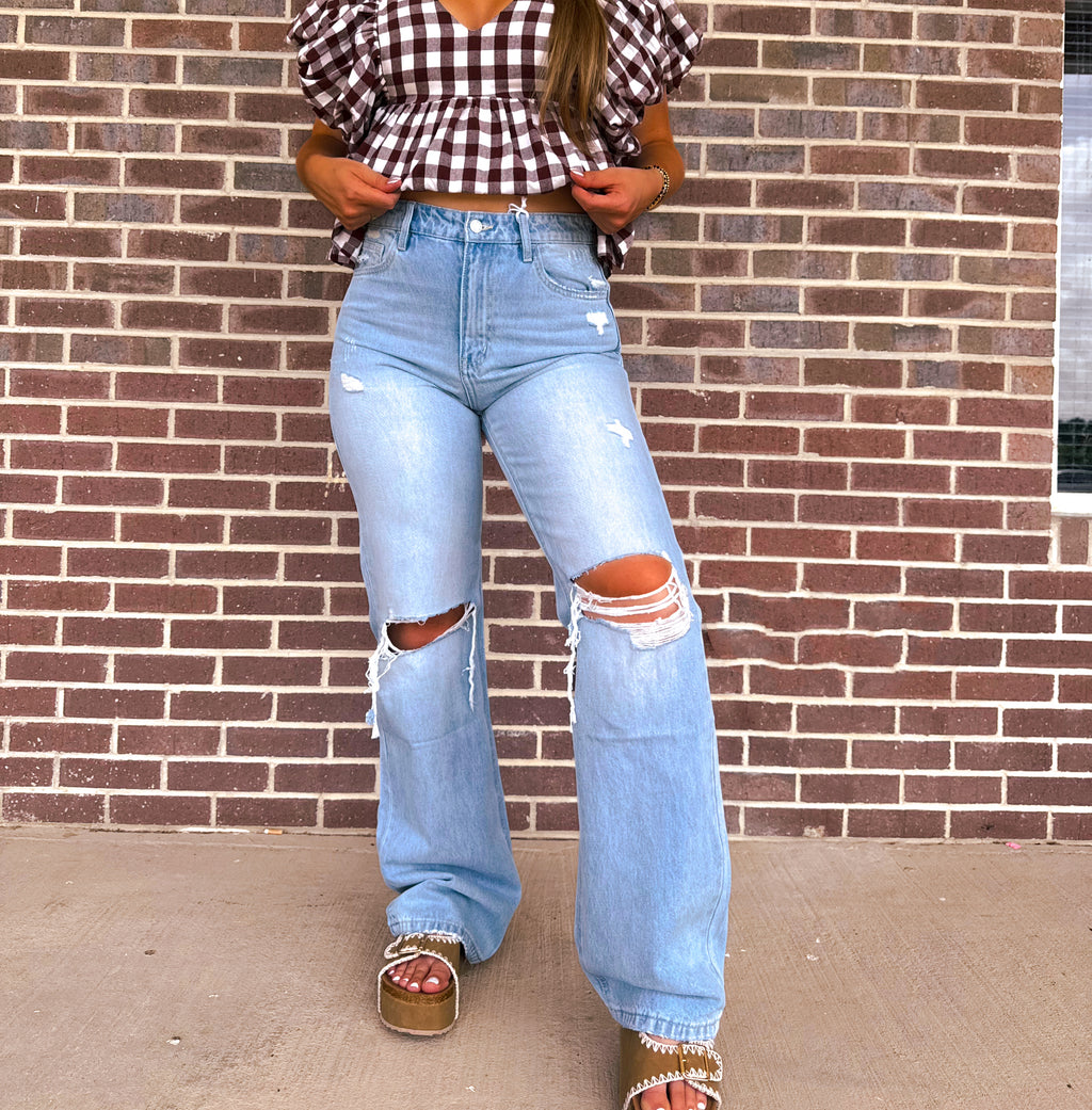 The 90's High Rise Denim