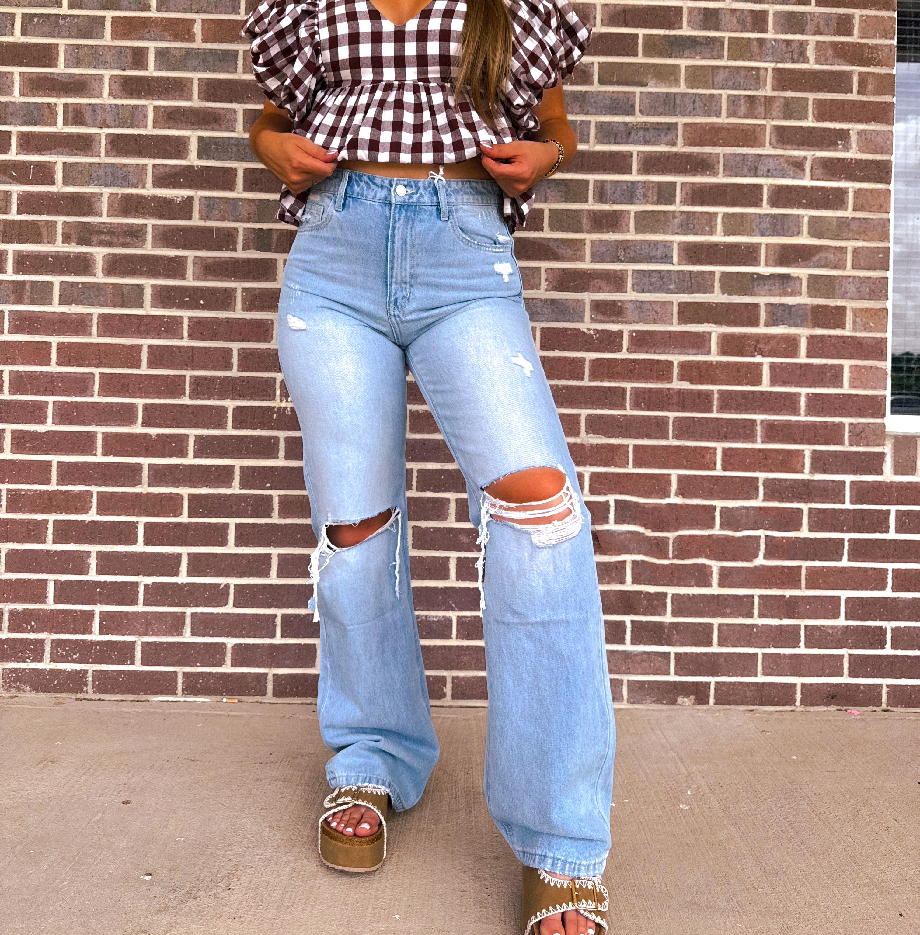 The 90's High Rise Denim