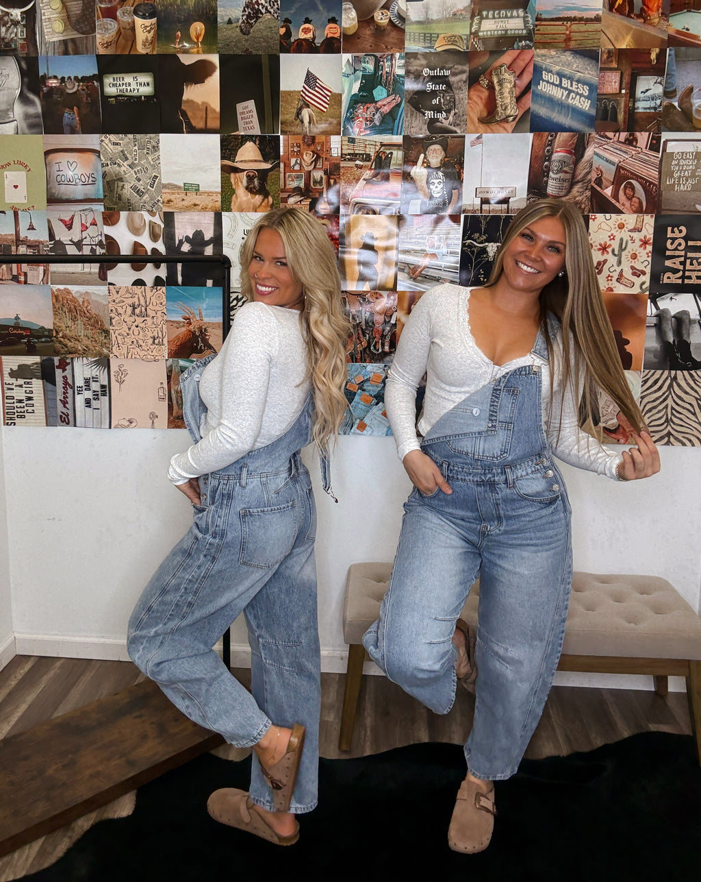 The Allie Barrel Overalls