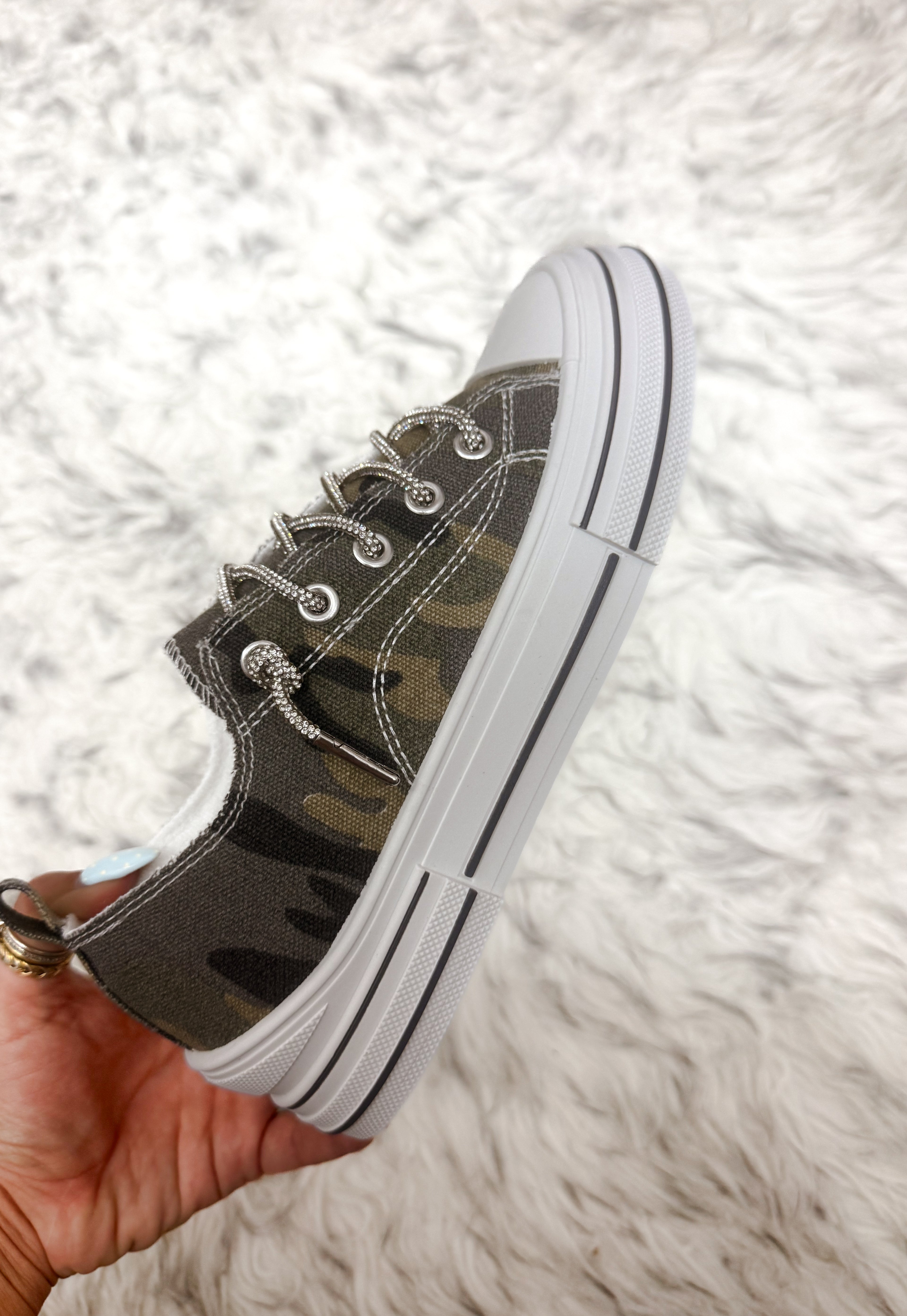 Wild Women Sneakers- Camo