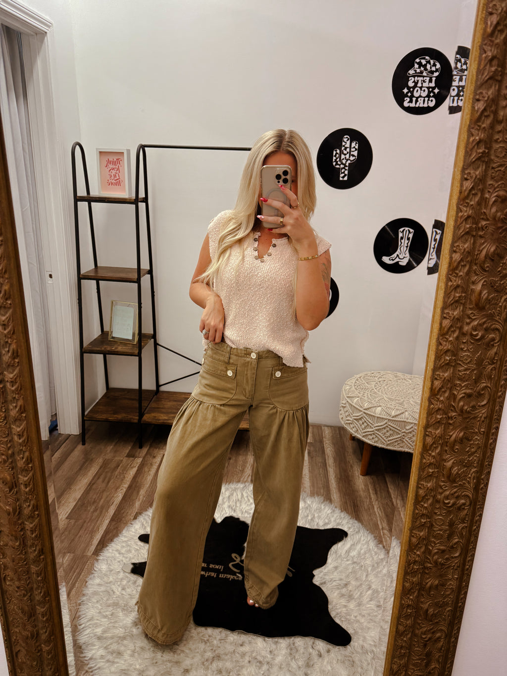 Vintage Wash Balloon Pants