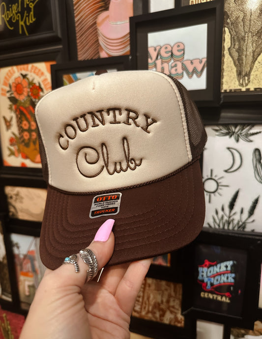 Country Club Trucker Hat