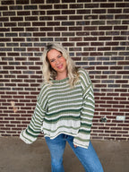 The Kelsey Sweater- Sage