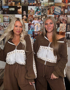 Hallie Jacket- Brown