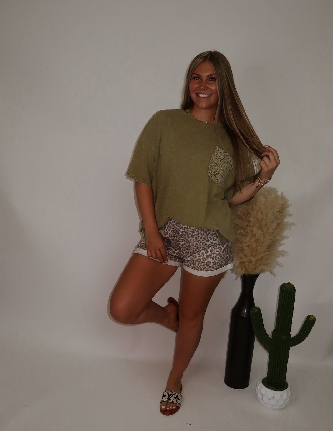 The Colt Top- Olive