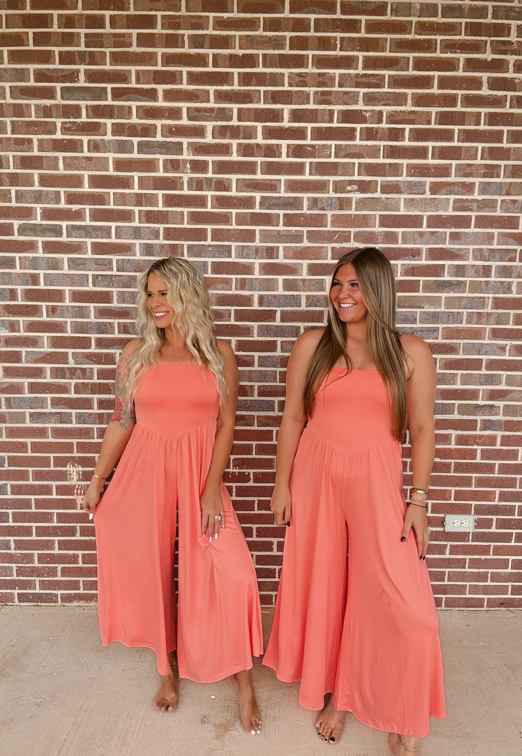 East Coast Coral Jumpsuit