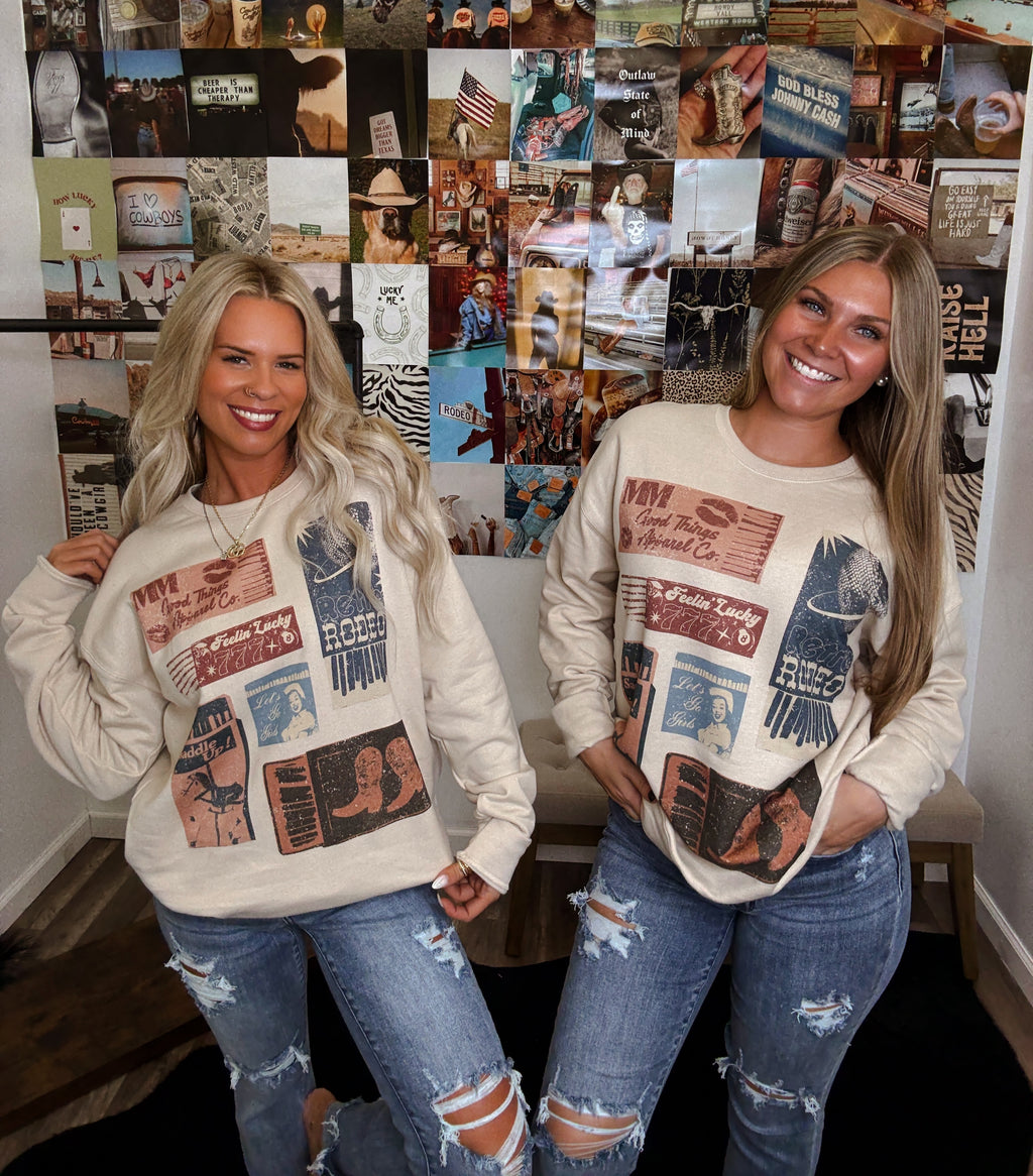 Vintage Matchboxes Crewneck