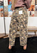 That Girl Camo Barrel Jeans