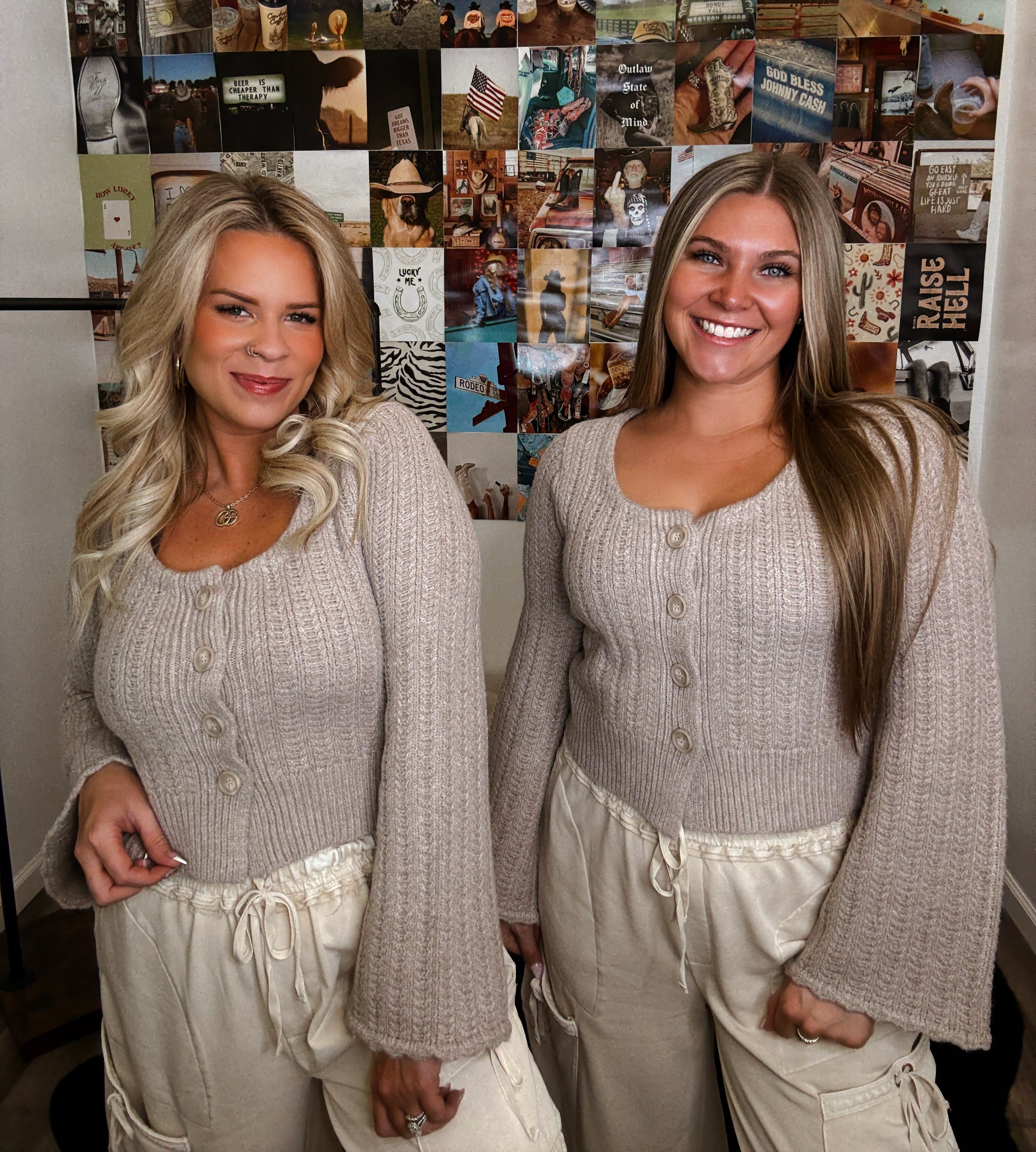 The Zane Cable Knit Top
