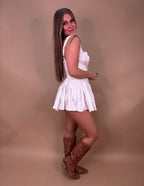 Marry Me Satin Romper