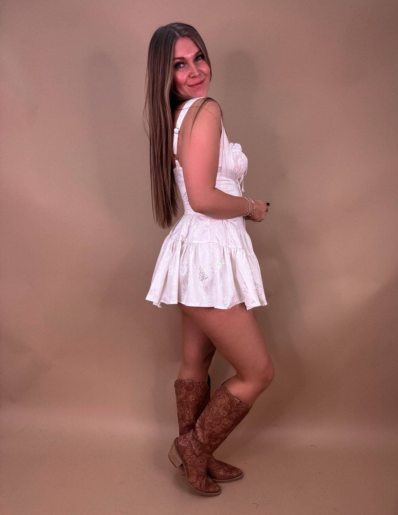 Marry Me Satin Romper