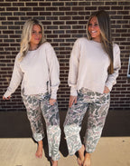 The Waylon Vintage Top- Cream