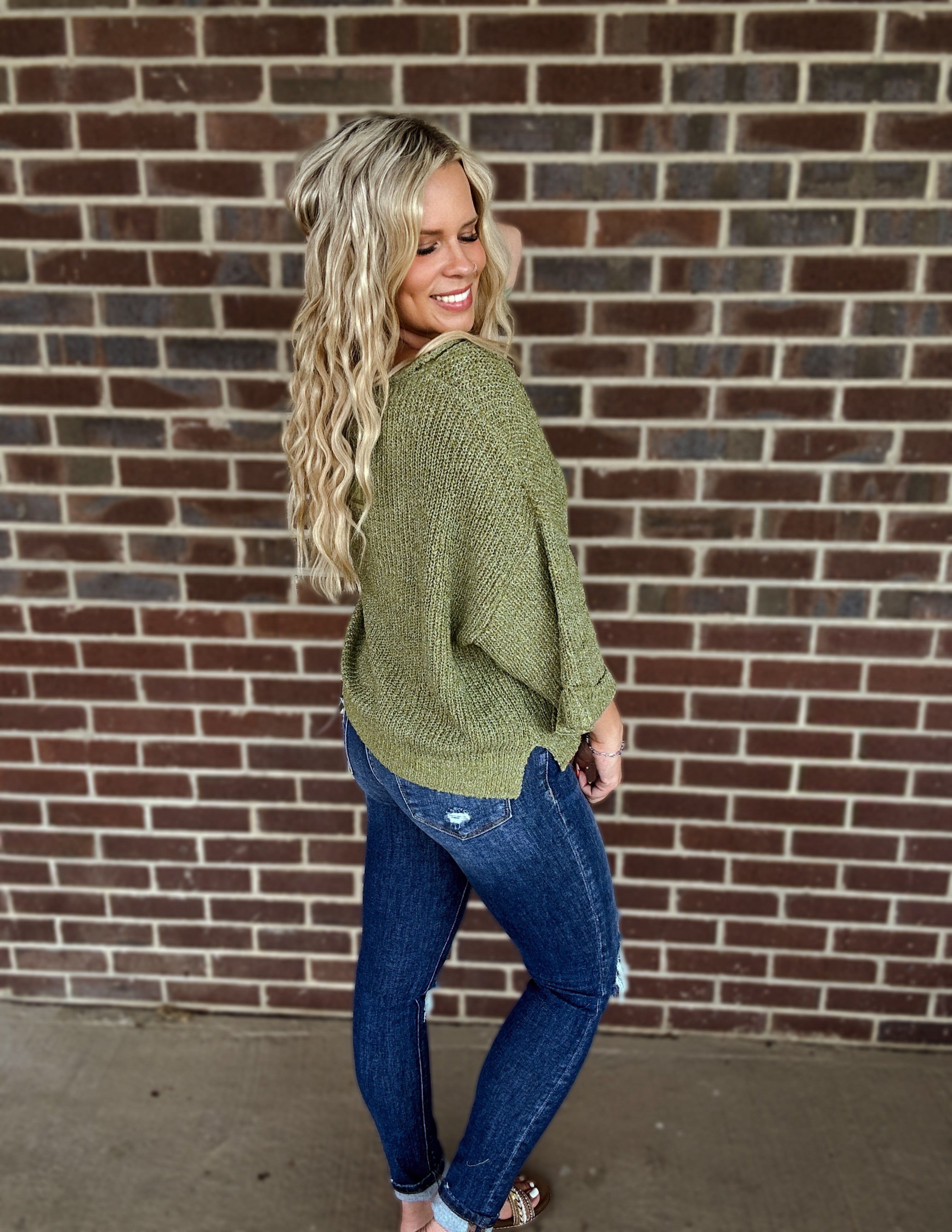 The Oaklyn top- Olive