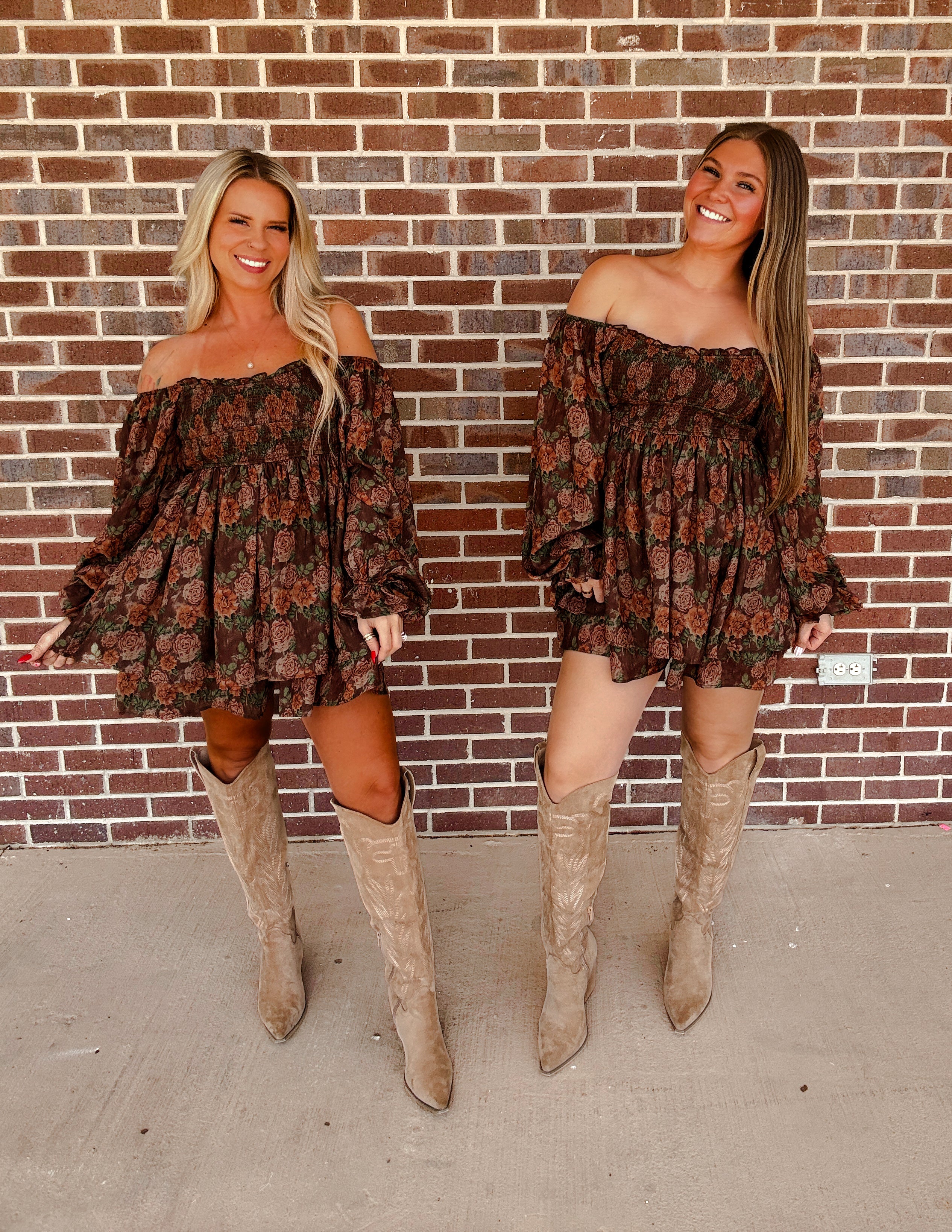 Eyes On Me Floral Romper