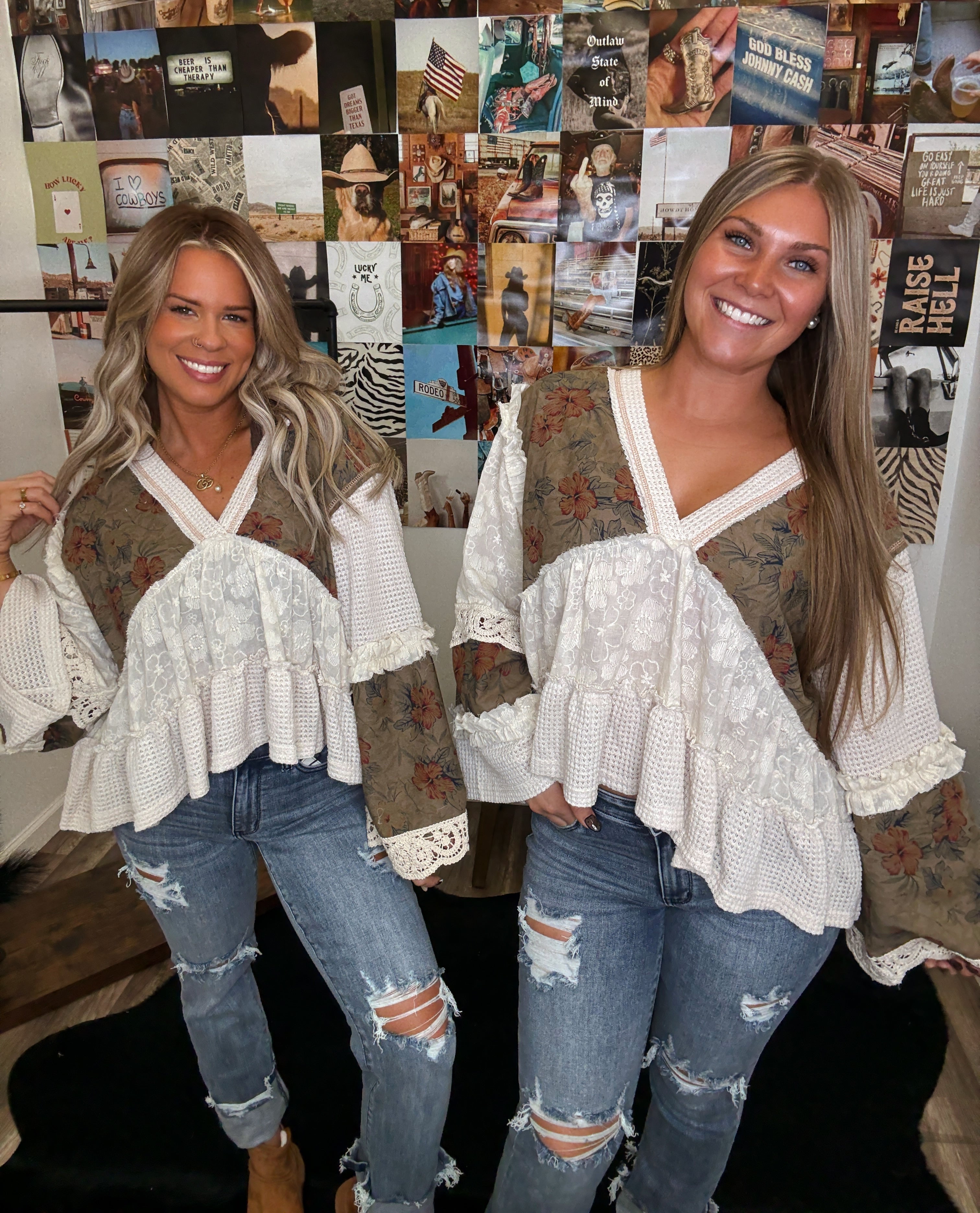 The Lady May Patchwork Top