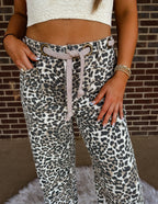 All The Vibes Leopard Pants