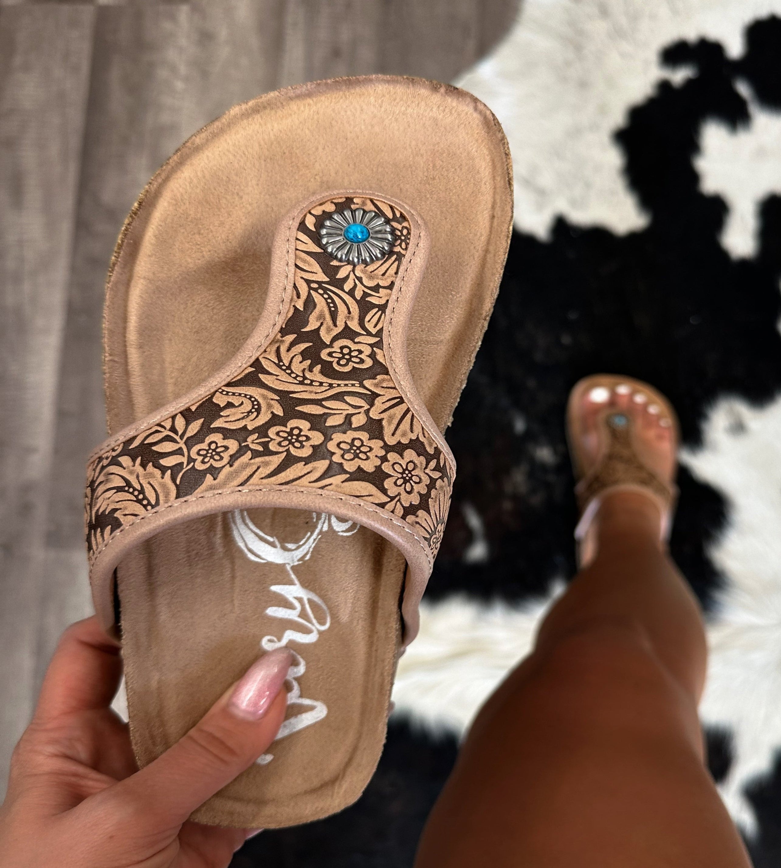 The Casanova Sandals- Tan