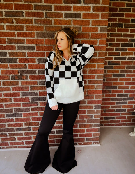 The lex checkered Pullover