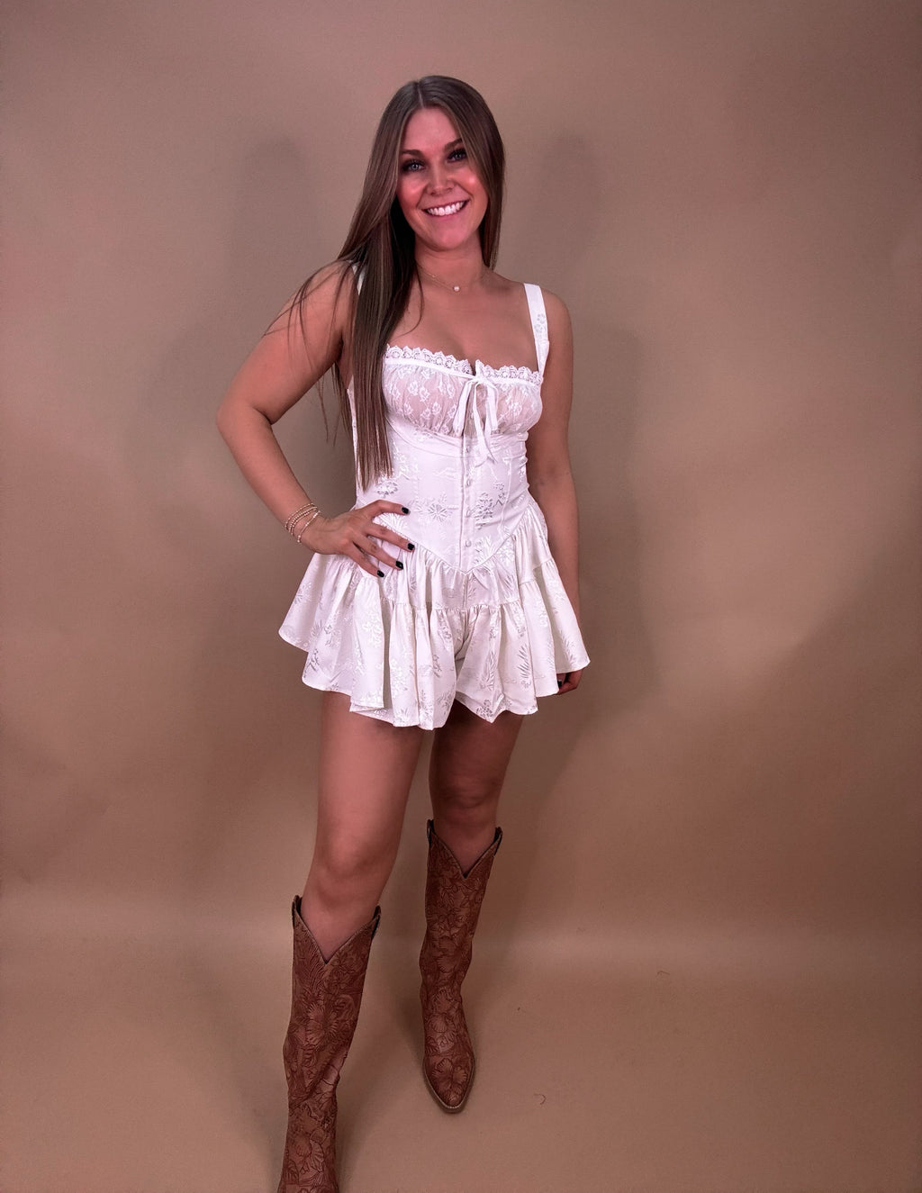 Marry Me Satin Romper