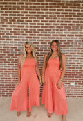 East Coast Coral Jumpsuit