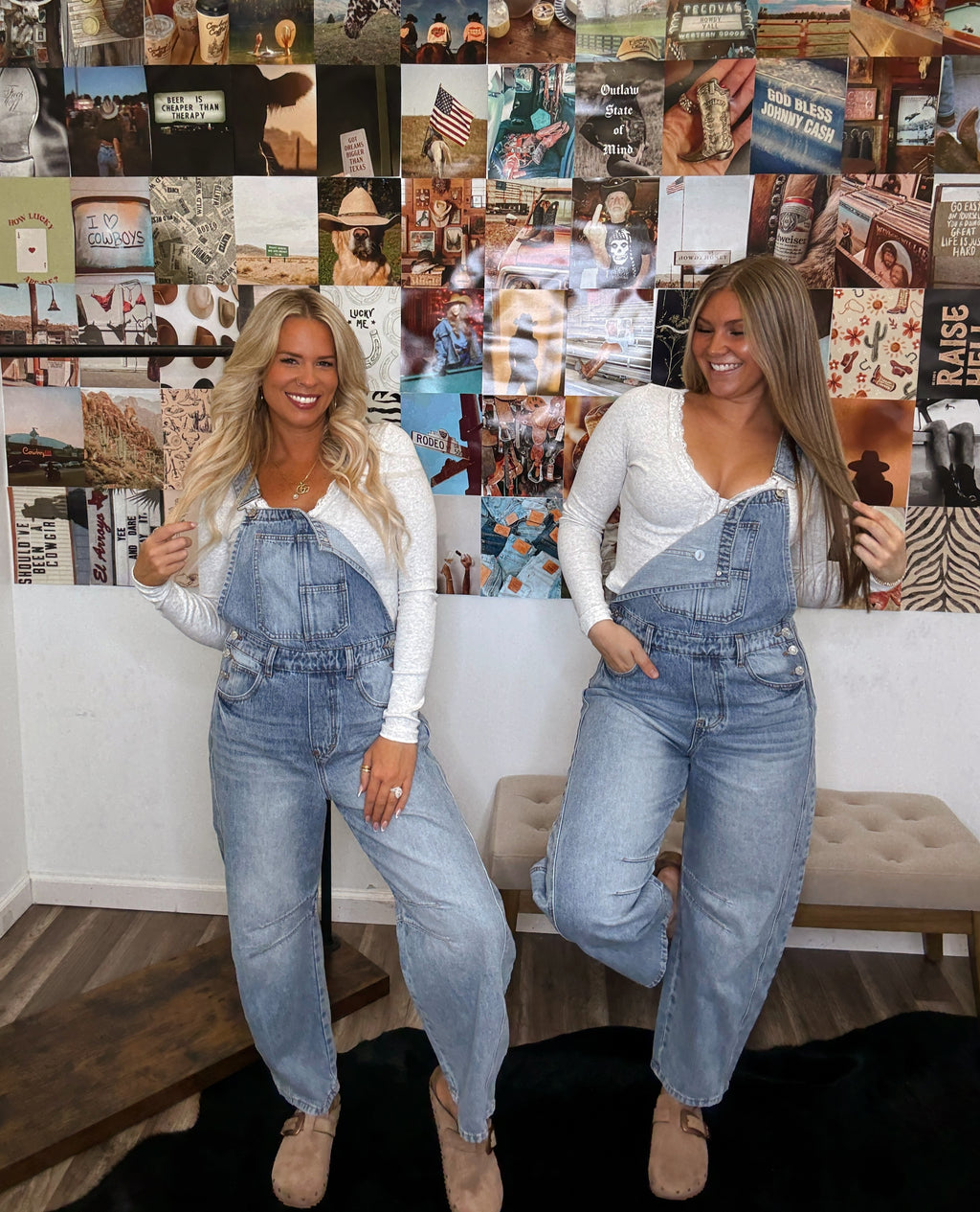 The Allie Barrel Overalls