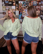 Fresh Picks Cable Knit Sweater