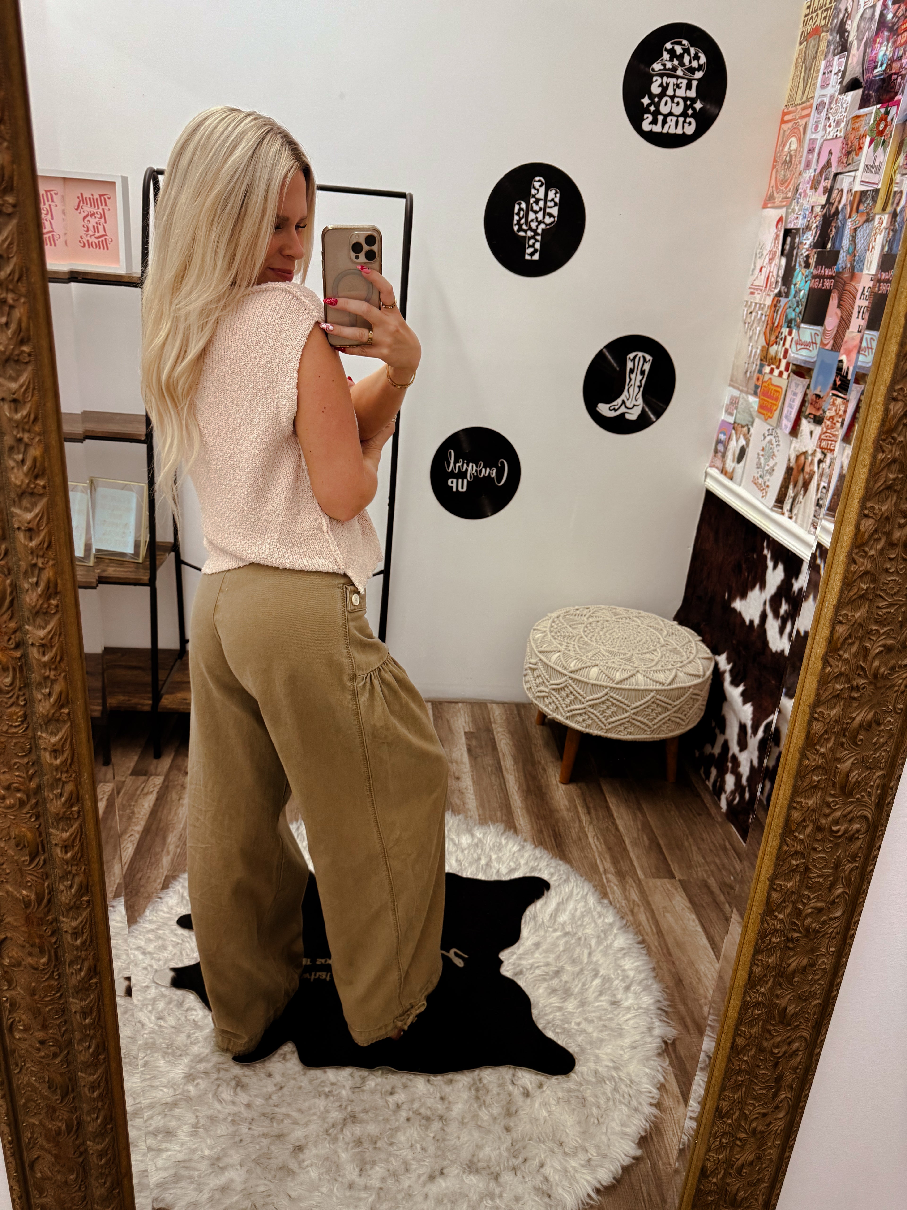 Vintage Wash Balloon Pants
